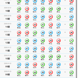新奧【 046 】期